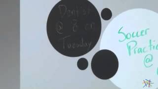 Black and White Chalkboard Dots Peel and Stick Wall Decals - Product Review Video
