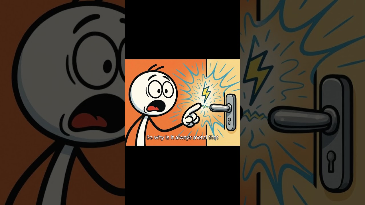 Why Do Door Handles Zap Us? The Shocking Science of Static Electricity (Part 1) 