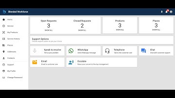 Customer Self-Service Portal | BWFSM Demo