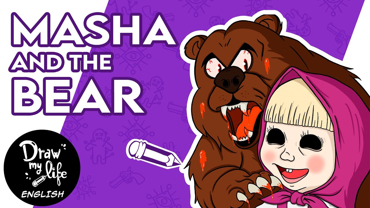MASHA and THE BEAR the REAL and CREEPY STORY Draw