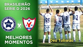 Parnahyba x Aguia de Maraba | Melhores Momentos | 2ªFase  | Serie D 2026