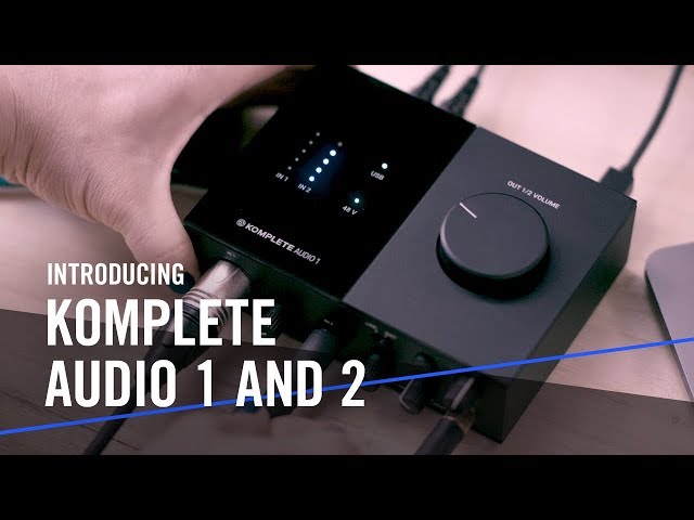 Introducing KOMPLETE AUDIO 1 and 2 – For the Music in You | Native