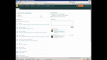 Demo of Microsoft SharePoint 2010 Social Tagging & Social Search