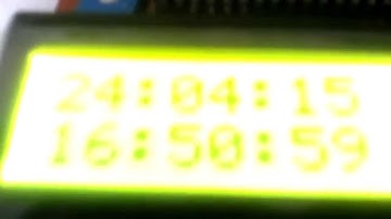 PIC16F877A WITH REAL TIME CLOCK (RTC) DS1307 IN MIKROC
