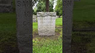 grave - Sam Anderson 1860-1923 County Down, Ireland 🪦 #cemetery