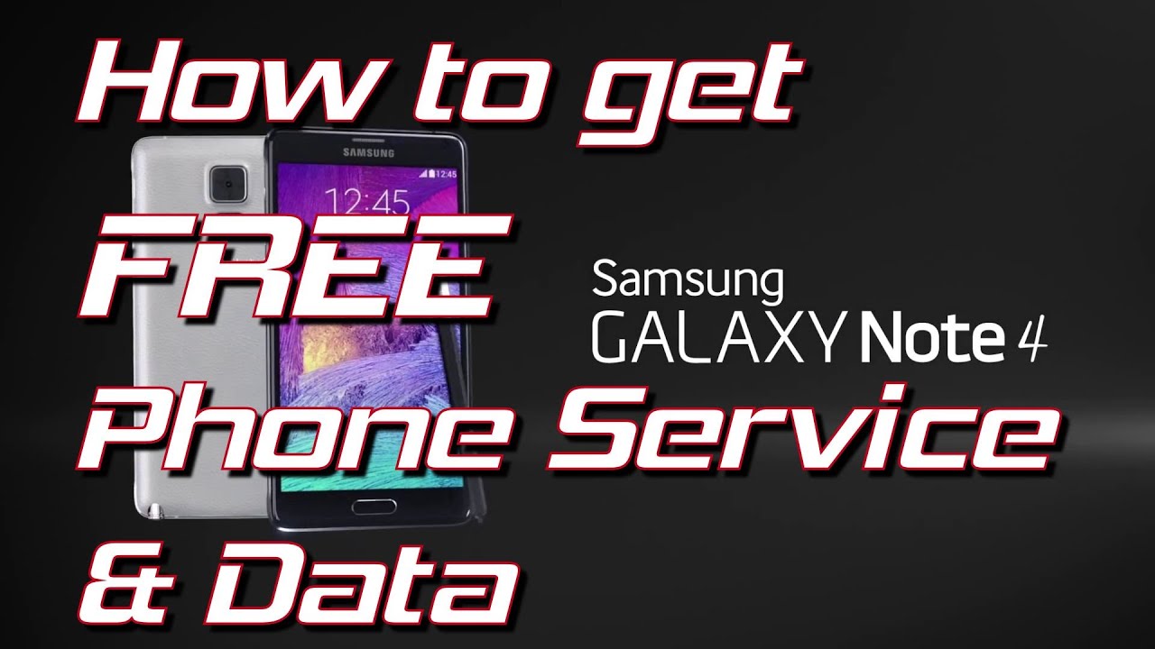 How to get FREE Cell Phone Service & Data on any Android Phone Samsung