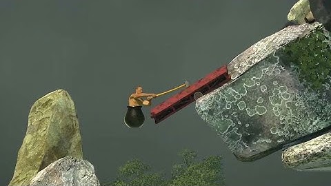 getting over it gameplay with facecam #1