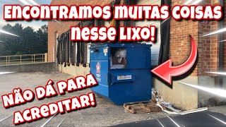 ENCONTRAMOS MUITAS COISAS NESSE LIXO DOS ESTADOS UNIDOS! NÃO DA PARA ACREDITAR!🇺🇸🇺🇸 dumpster-basura