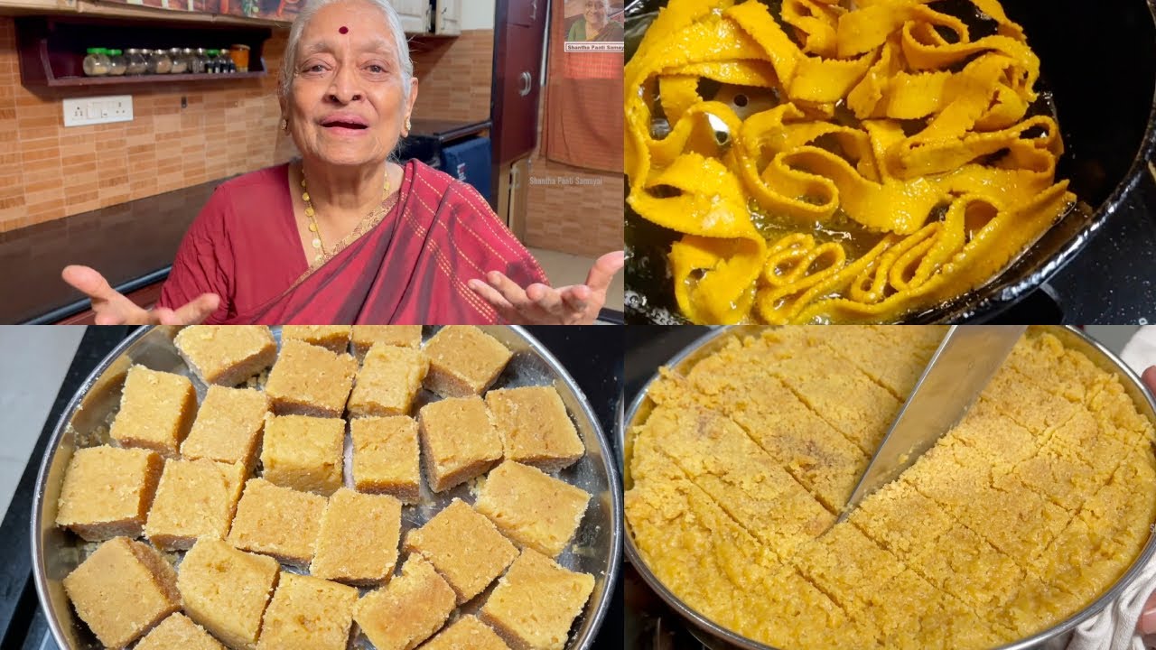 DEEPAVALI 2025 | Mysore Pak & Ribbon Pakoda | Sweets & Snacks | Happy Diwali | ft. Prathap, Sudha