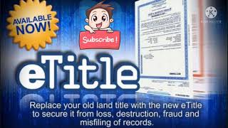 How to get e-Title