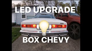LED UPGRADE ON BOX CHEVY | 19771990 | AEROCOUPE | LS | BROUGHAM