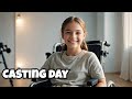 Overcoming Disabilities: Wheelchair women Casting Day with Advanced Prosthetics