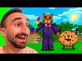 Using RAINBOW Weapons In Minecraft Cookie Camp