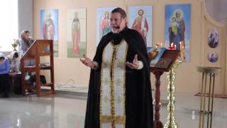 Проповедь перед отчиткой, Иеромонах Владимир (Гусев)