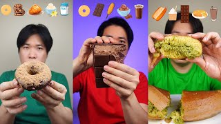 Kompilasi Makan Apapun Dengan Selai Milo, Selai Kunafa Pistachio, Dan Selai Kit Kat