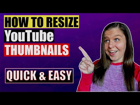 How to Resize YouTube Thumbnails | 2MB ERROR | QUICK & EASY!