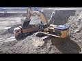 Caterpillar 390D Excavator Loading Trucks - Operator G.Kyrkos