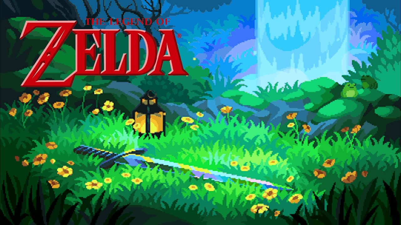 "The sword that seals the darkness..." | Relaxing Zelda Music & Forest Ambience