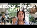 TRYING "THAT GIRL" MORNING ROUTINE | hawaii edition