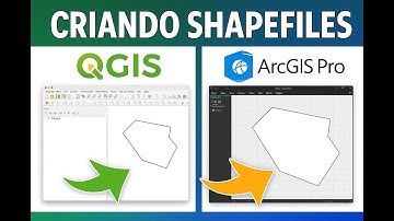 Como Criar Shapefiles no QGIS e ArcGIS Pro [Tutorial Passo a Passo]