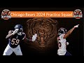 Chicago Bears Initial 2024 Practice Squad
