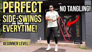 THE PERFECT Jump Rope Side-Swing Technique! (No more tangling!)