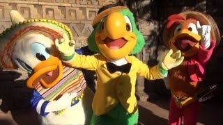 Three Caballeros Panchito, Jose Carioca And El Pato Donald Meet For Limited Time Magic At Epcot