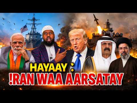WAR CULUS: !RAN OO AARSATAY; UAE IYO QATAR OO LA GARAACAY: INDIA OO HALIS KU JIRTO