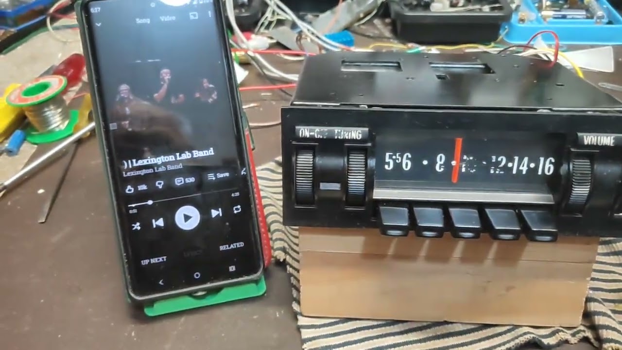 HQ..... Refurbished + 4 channel amp,  LED light, Bluetooth 