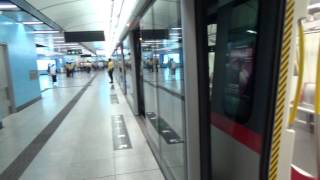 （觀塘延線開通日）港鐵觀塘線C-train A374-A373離開黃埔站