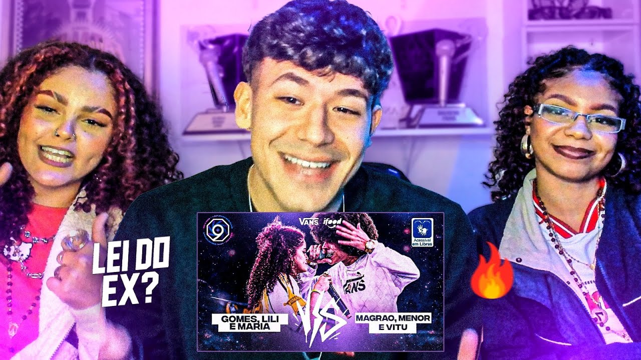 APOLLO LILI E RAVENA REAGEM A (LEI DO EX?) GOMES, LILI E MARIA X MAGRÃO, MENOR E VITU | BDA 9 ANOS