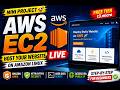 Host Your First Website LIVE in 10 Minutes | AWS EC2 Mini Project 🚀 | Free Tier Step-by-Step