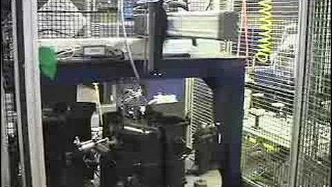 X-Y Cartesian Robotic Screwdriving with Rotary Indexing System from Visumatic