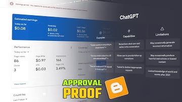 PROOF 😱 Chat GPT AdSense Approval Proof  2023
