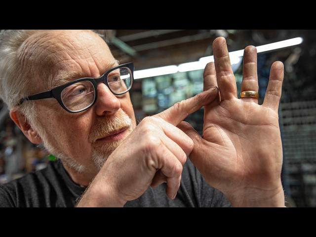 How Many Stitches Does Adam Savage Have on His Hands?