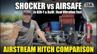 Airstream Hitch Showdown: Shocker vs AirSafe vs GEN-Y vs B&W (Vibration Test)