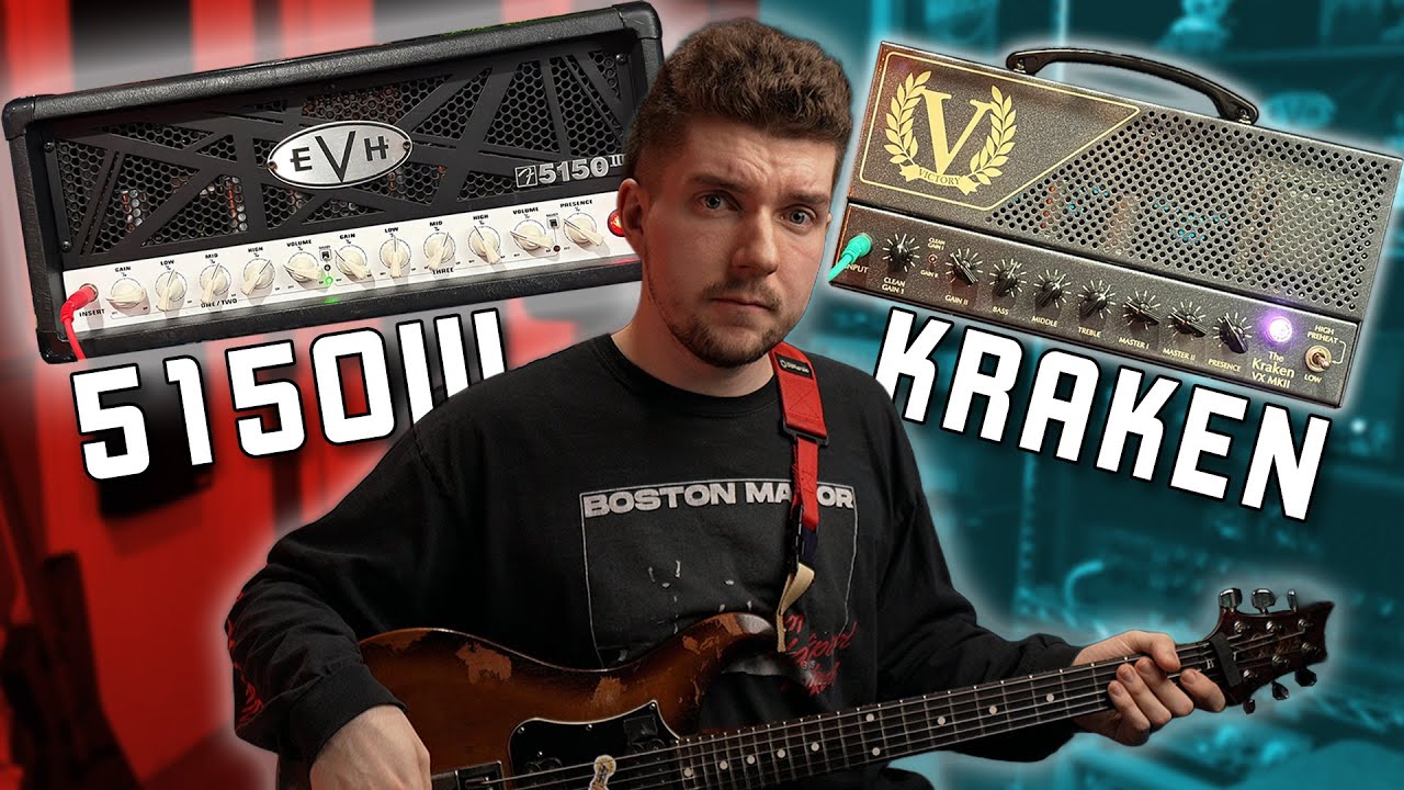 Victory Kraken MKII против EVH 5150 III 50W | Подробное сравнение