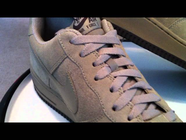 nike air force 1 khaki suede