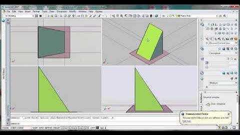 AutoCAD 2007 & AutoCAD 2010- Manipulating User Coordinate System (UCS) in 3-Dimensional Spaces