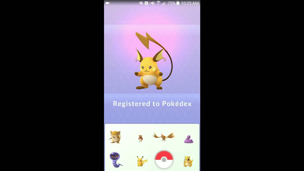 Pokemon Go Pikachu Evolving To Raichu Power Up