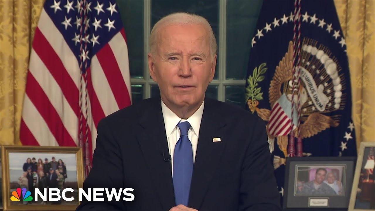 Biden warns Americans to fight emerging ‘oligarchy’ in farewell speech