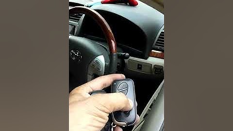 Leon Toyota acv40 camry PKE fully Keyless smart alarm system Push start button and engine auto start