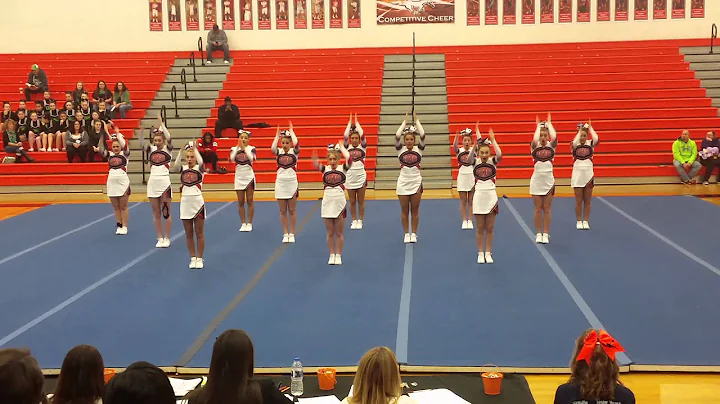 Avery Visnaw cheer @ Northville