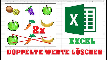 Excel Doppelte WERTE löschen / Duplikate anzeigen | schnell und einfach erklärt