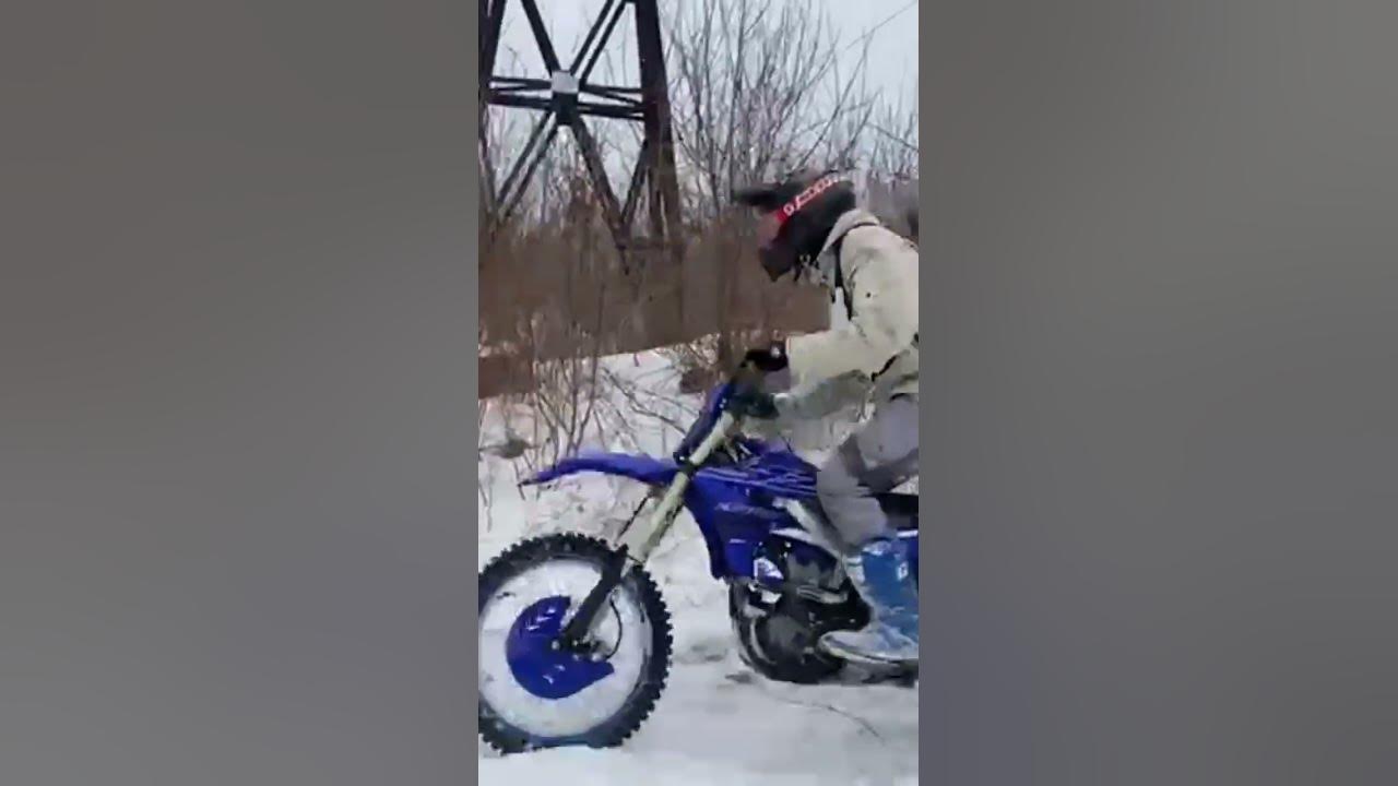 Зимний эндуро ангар