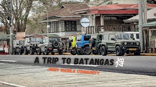 SUZUKI JIMNY JB74 2024 FIRST MEET | BREAKFAST RUN | COFFEE RUN | BATANGAS TOUR