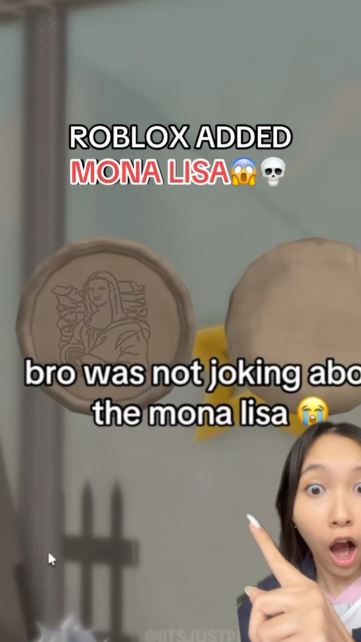 Roblox Squid game added MONA LISA COOKIE?!?? CR: @iitsjustpinkk #roblox #robloxshorts