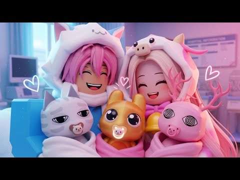 MOMON & ATUN ADOPSI HEWAN ANIMAL HOSPITAL di ROBLOX @BANGJBLOX 