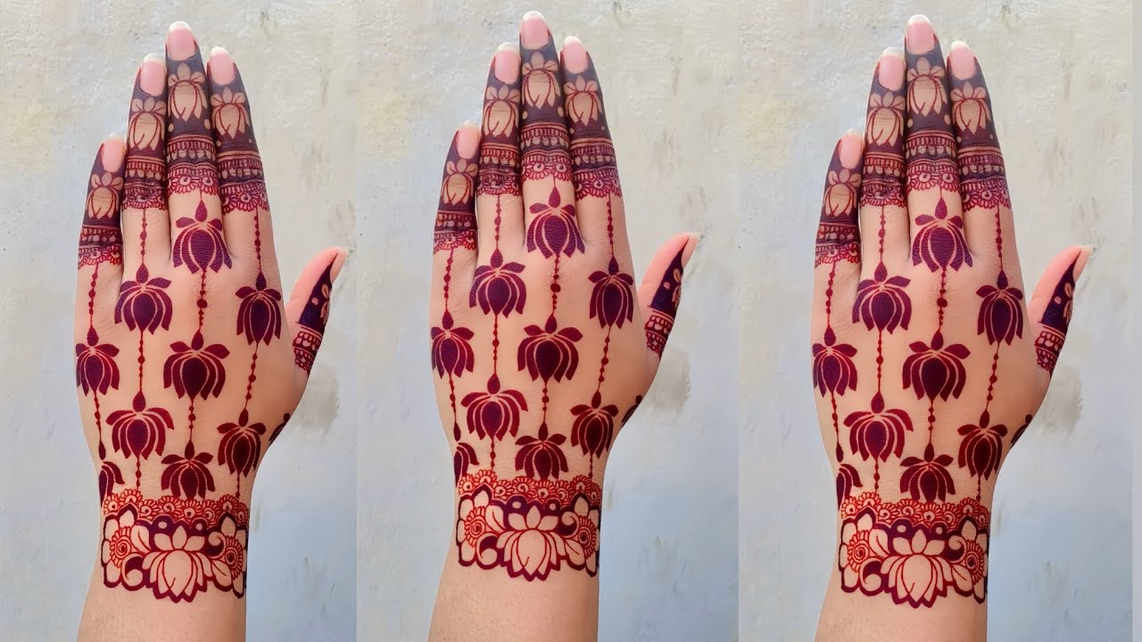 New Easy Arabic Mehndi Design For Back hand |Latest Mehndi Designs |Eid Mehndi Design |Mehndi