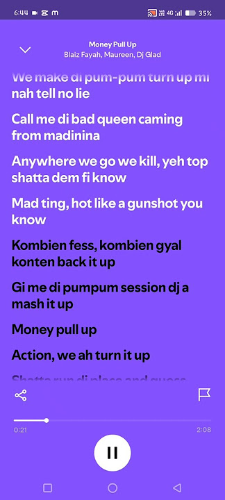 MONEY PULL UP 💸🙌🏻🔥💃🏻BALIZ FAYAH , MAUREEN , DJ GLAD #lyrics #shortvideo